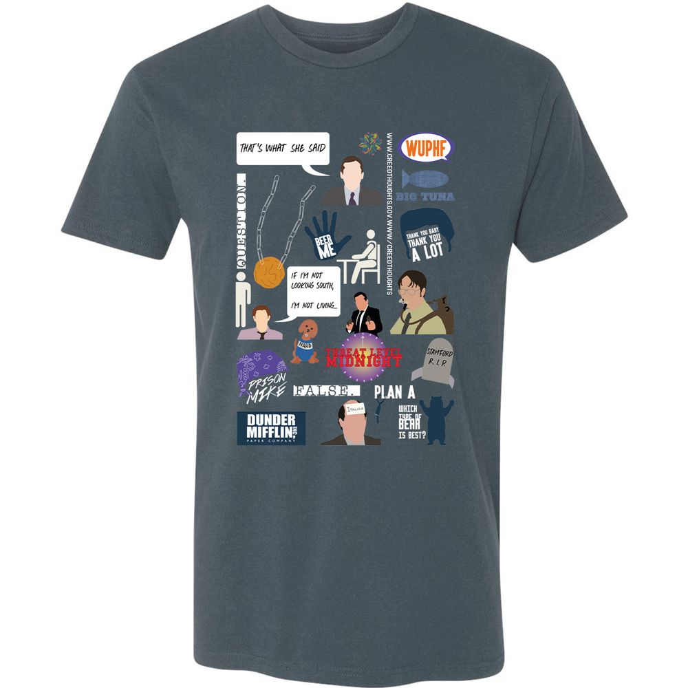 Premium Unisex T-Shirt - HD5S1232 - Indigo - 15