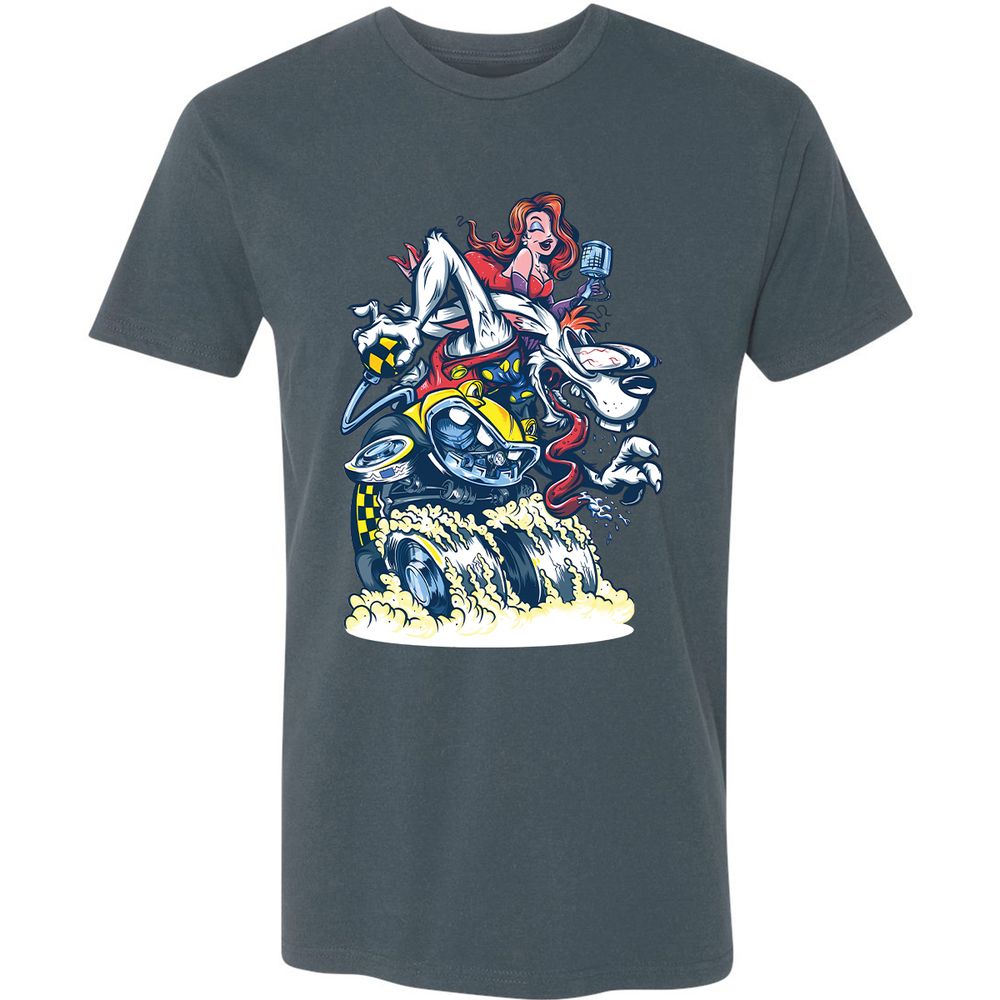 Premium Unisex T-Shirt - 53LLK2HV - Indigo - 15