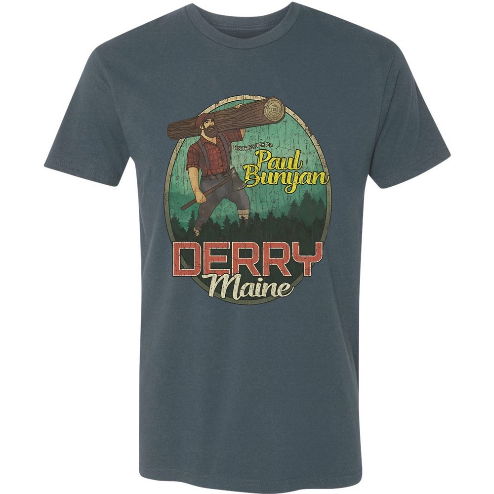 Derry Birthplace of Paul Bunyan - Indigo - 15