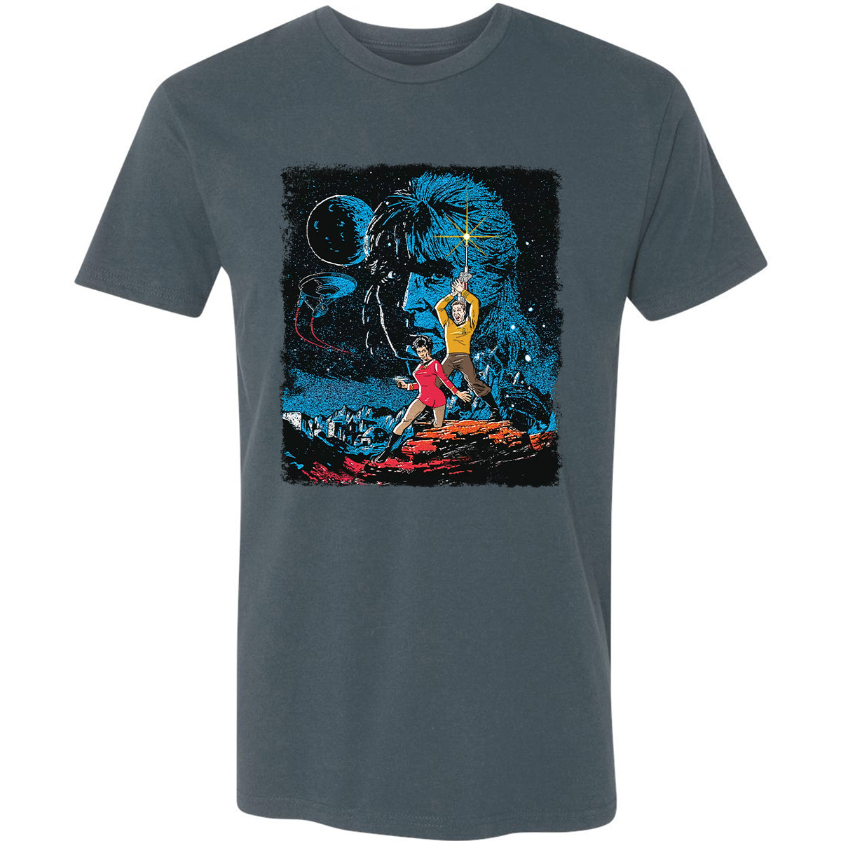 Premium Unisex T-Shirt - XFYU52UU - Indigo - 15