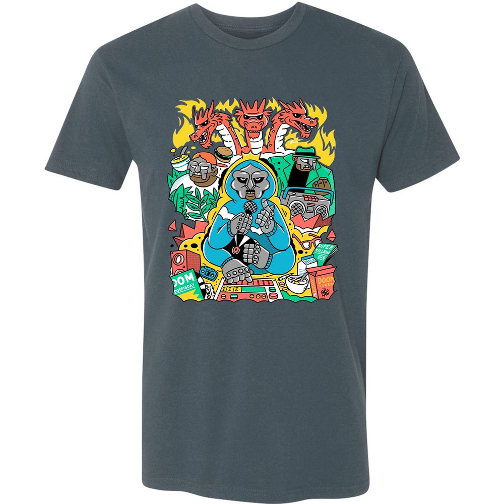 Premium Unisex T-Shirt - L75EX2BP - Indigo - 15