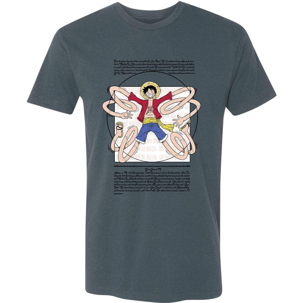 Premium Unisex T-Shirt - LVAED2WP - Indigo - 15