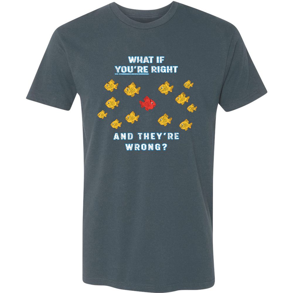 Premium Unisex T-Shirt - QRS27LZC - Indigo - 15