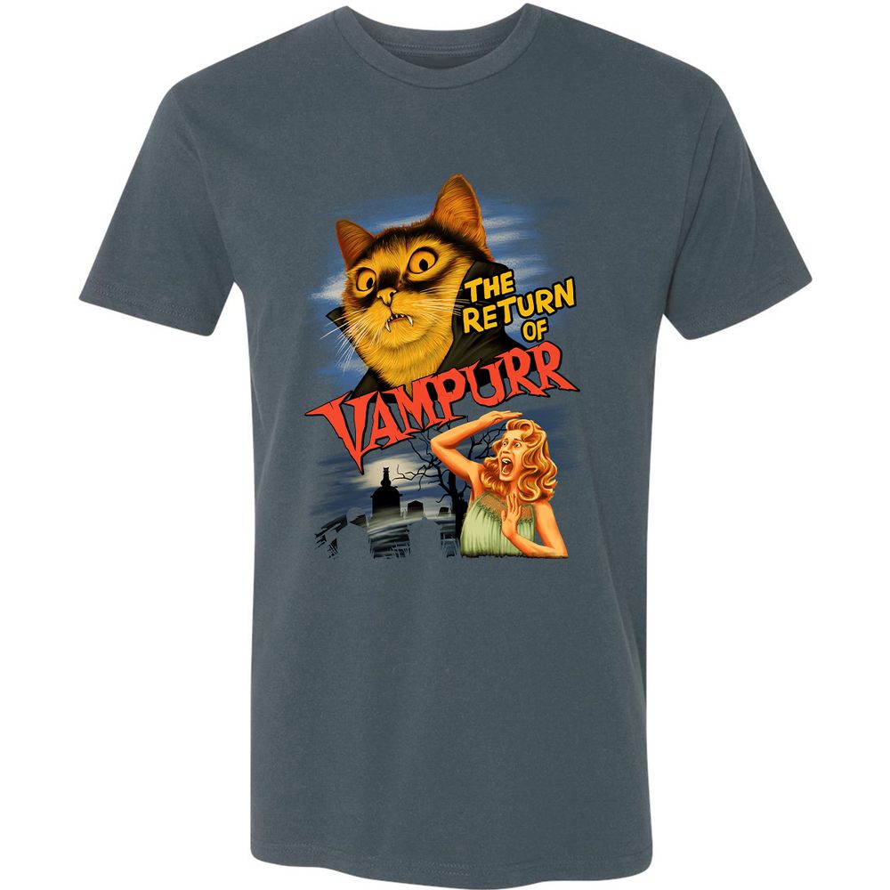 Premium Unisex T-Shirt - SQ2D35V2 - Indigo - 15