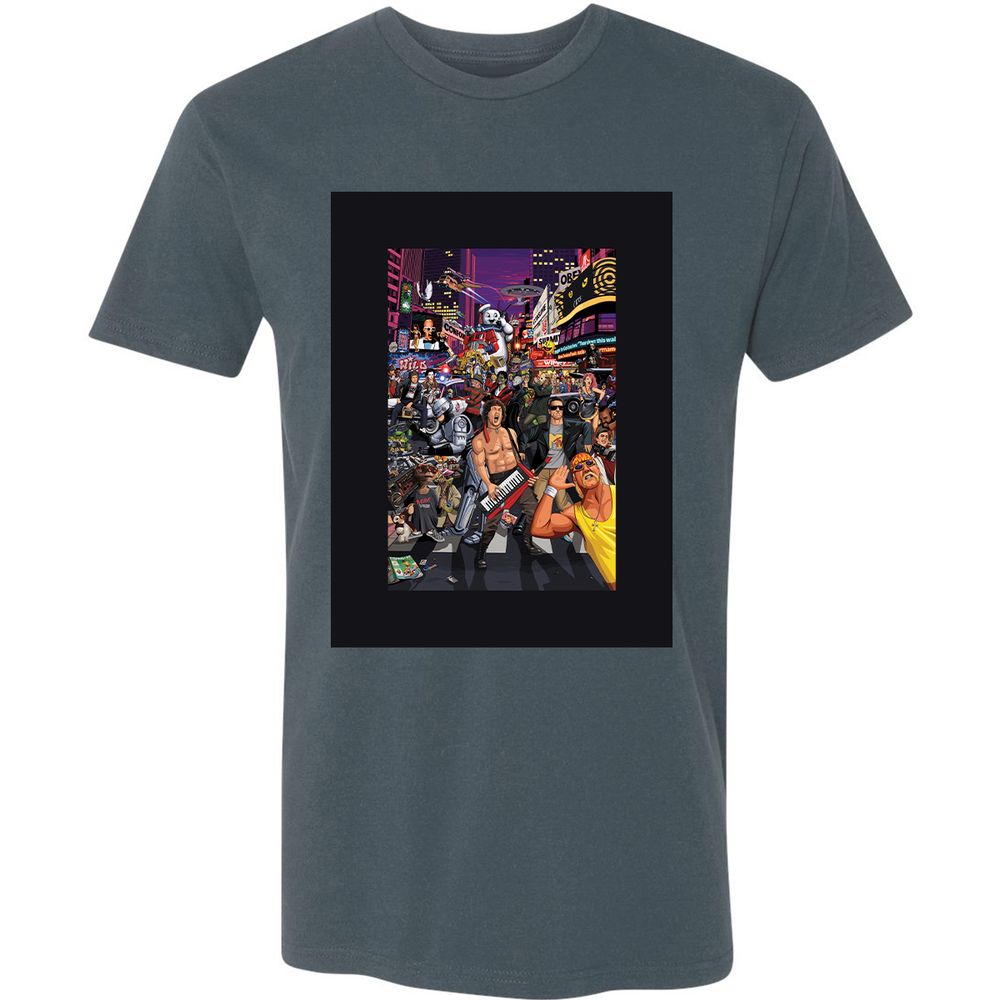 Premium Unisex T-Shirt - 6Q8BSQCV - Indigo - 15