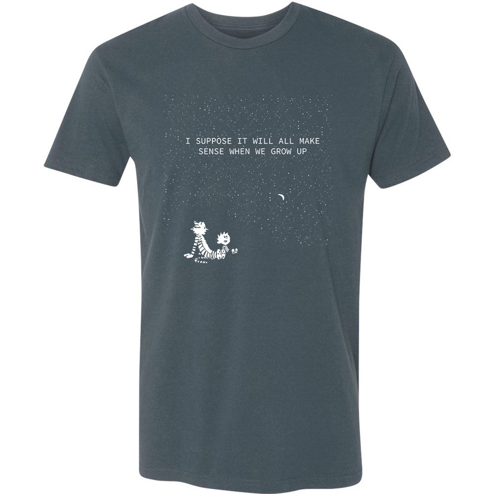 Calvin and Hobbes Stars - Indigo - 15