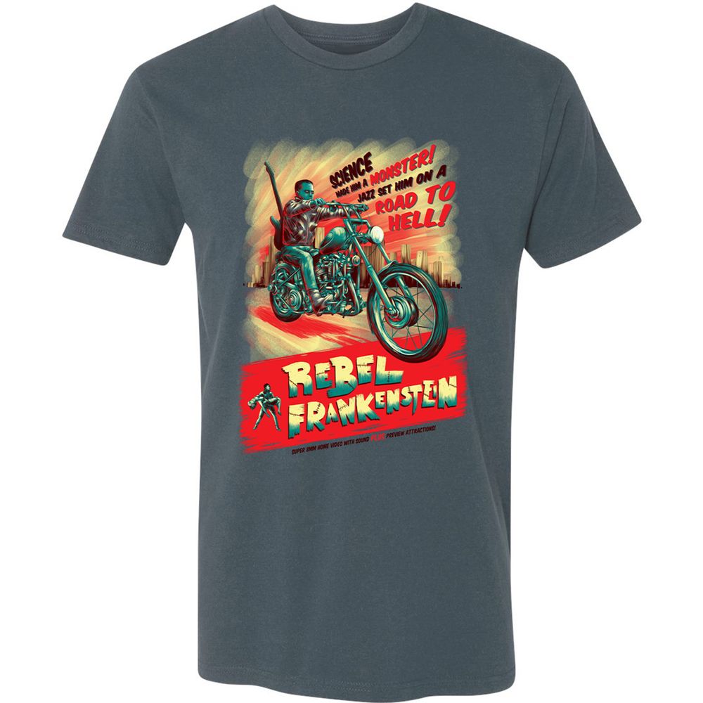 Premium Unisex T-Shirt - NPAVYMW1 - Indigo - 15