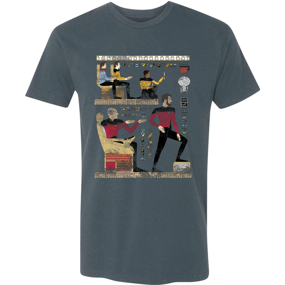 Premium Unisex T-Shirt - 2XMVL6NU - Indigo - 15