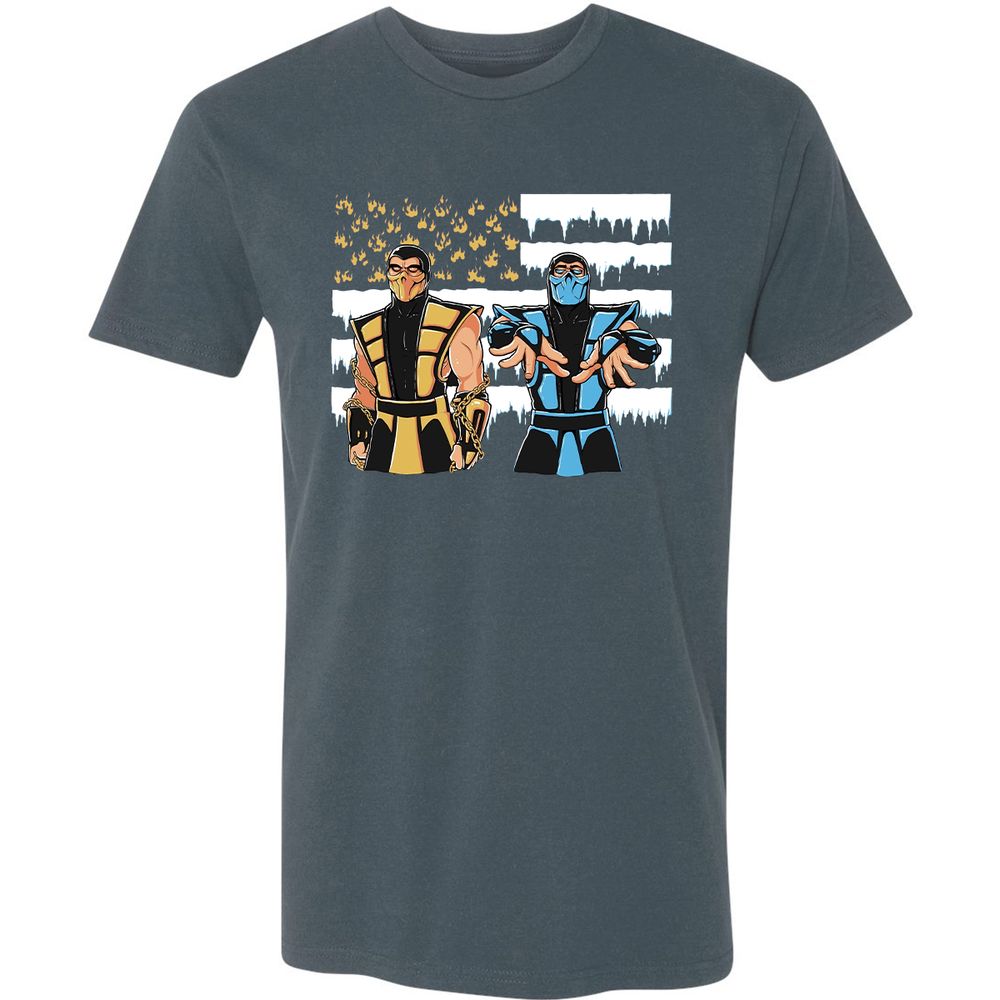 Premium Unisex T-Shirt - 7GT46CDS - Indigo - 15