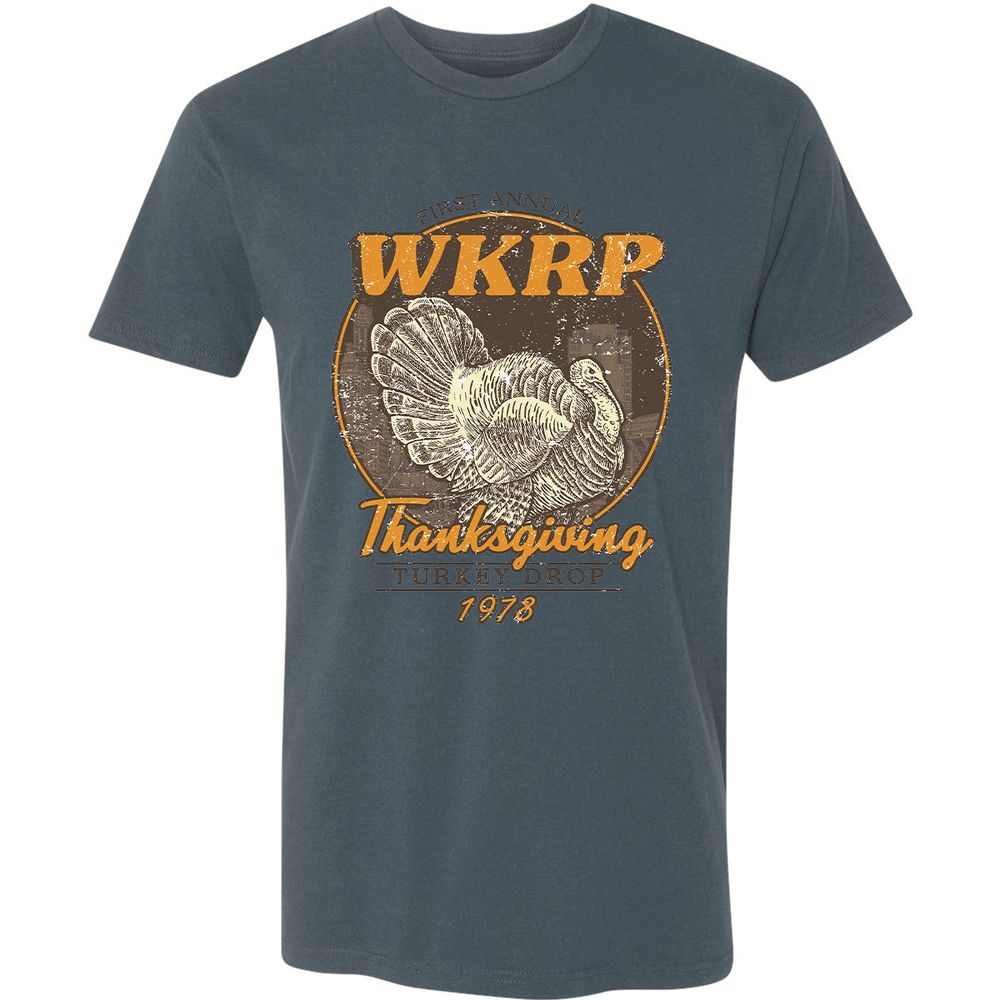 WKRP Turkey Drop - Indigo - 15