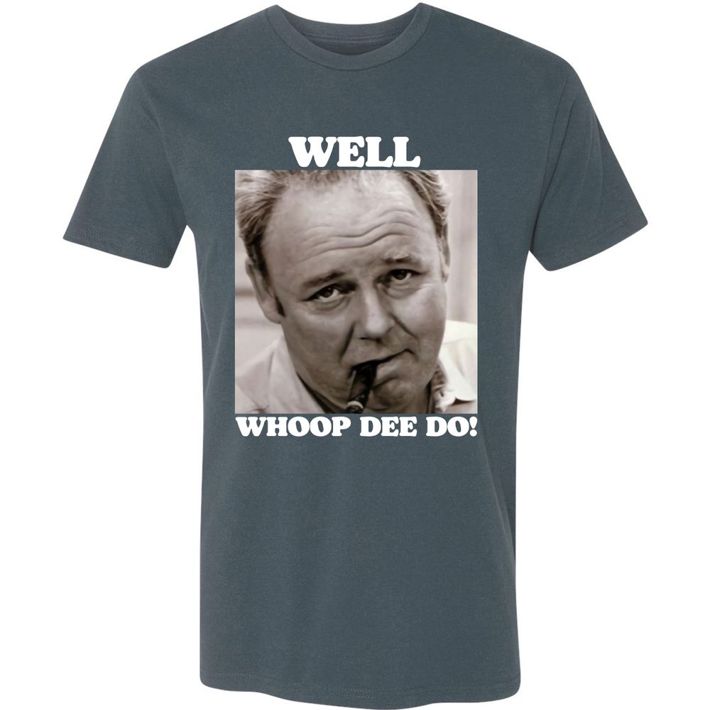 Funny 70s Tv Quote Whoop Dee Do - Indigo - 15