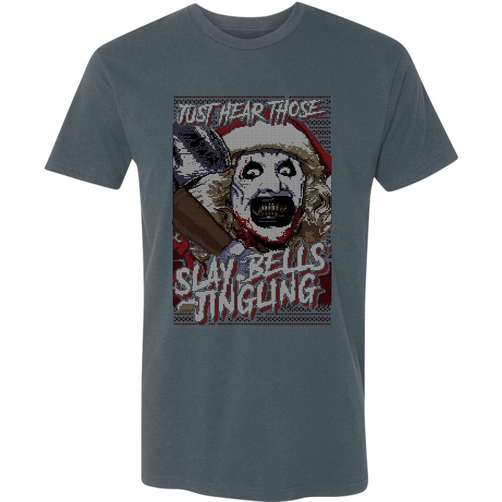 Slay Bells Jingling Premium Unisex T-Shirt - Indigo - 15