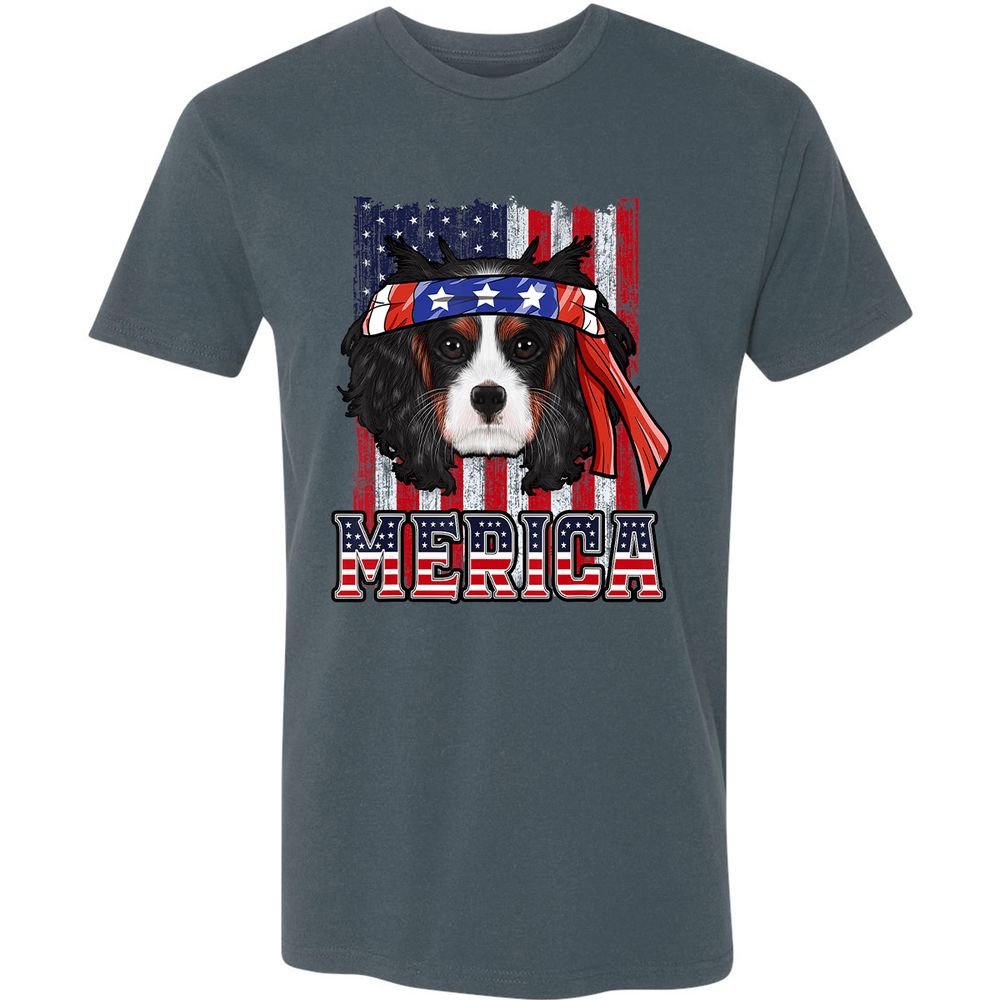 Premium Unisex T-Shirt - A87RXF75 - Indigo - 15
