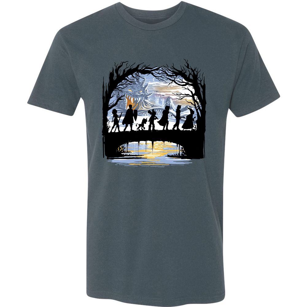 Premium Unisex T-Shirt - 1T3CL4P8 - Indigo - 15