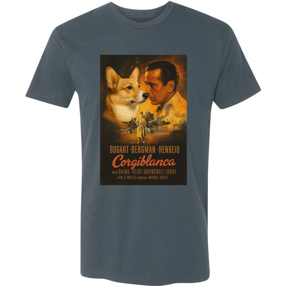 Premium Unisex T-Shirt - QWJKGZ88 - Indigo - 15