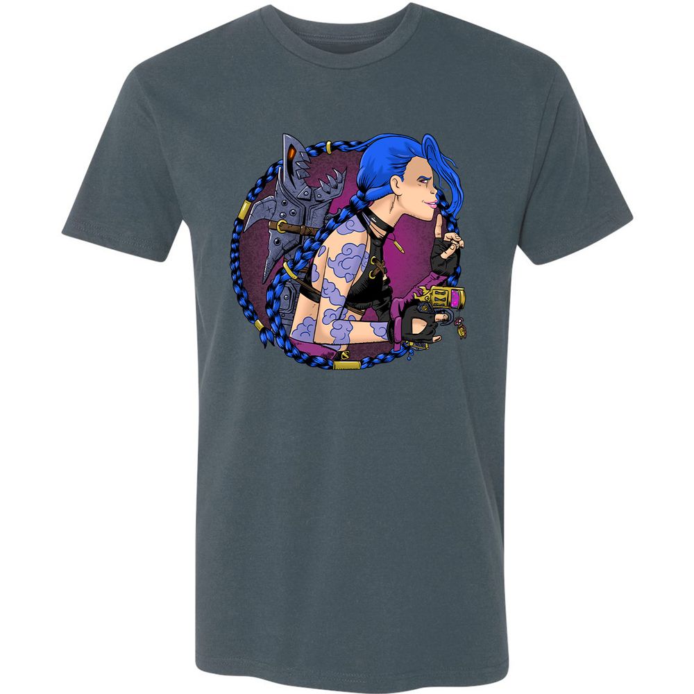 Premium Unisex T-Shirt - 3LDWM1HH - Indigo - 15