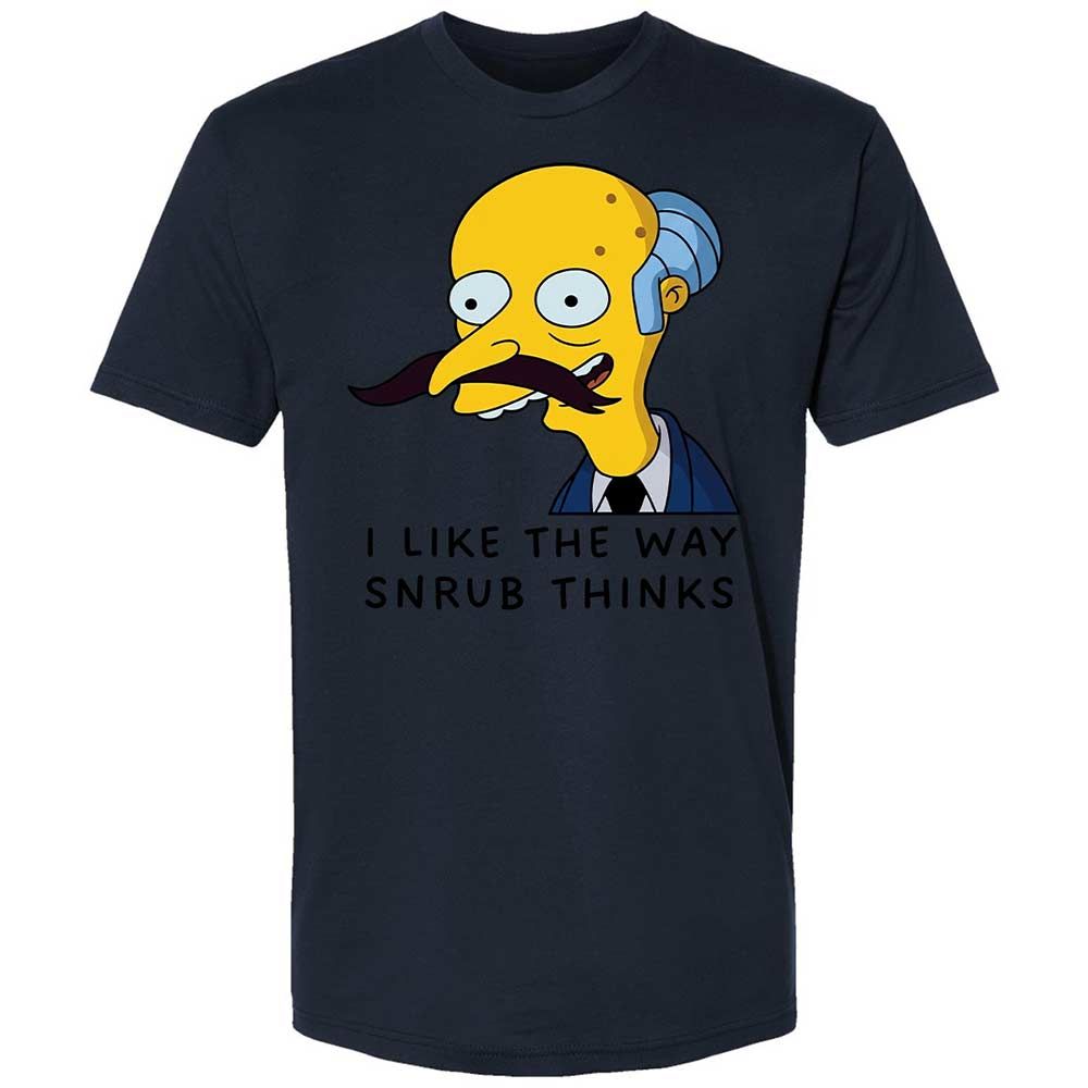 I Like the Way Snrub Thinks - Midnight Navy - 15