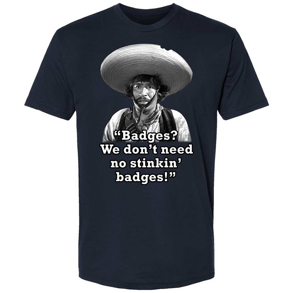 We don't need no stinkin' badges - Midnight Navy - 15