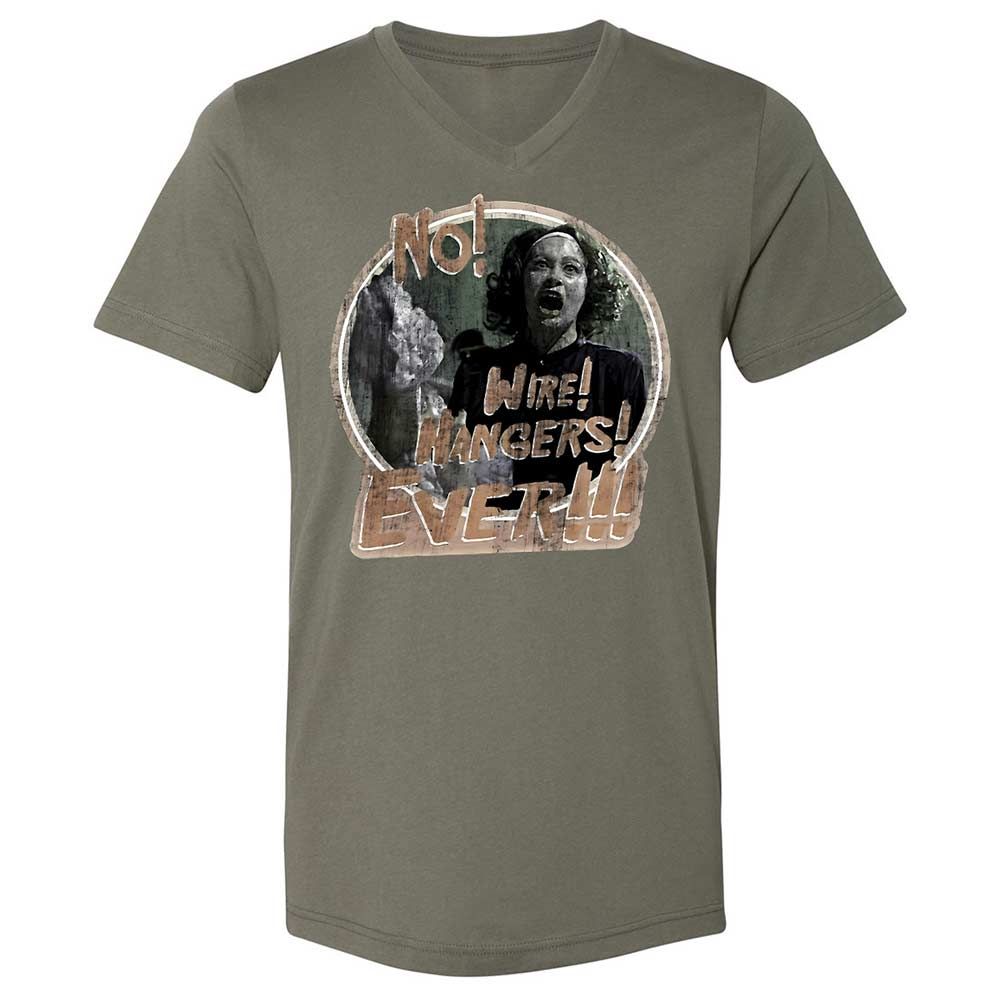 Unisex V-Neck T-Shirt - 6JPJ9S2J - Military Green - 15