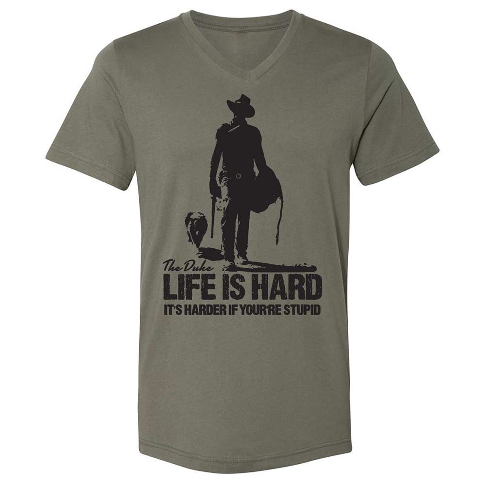 Life is hard - Military Green - 15
