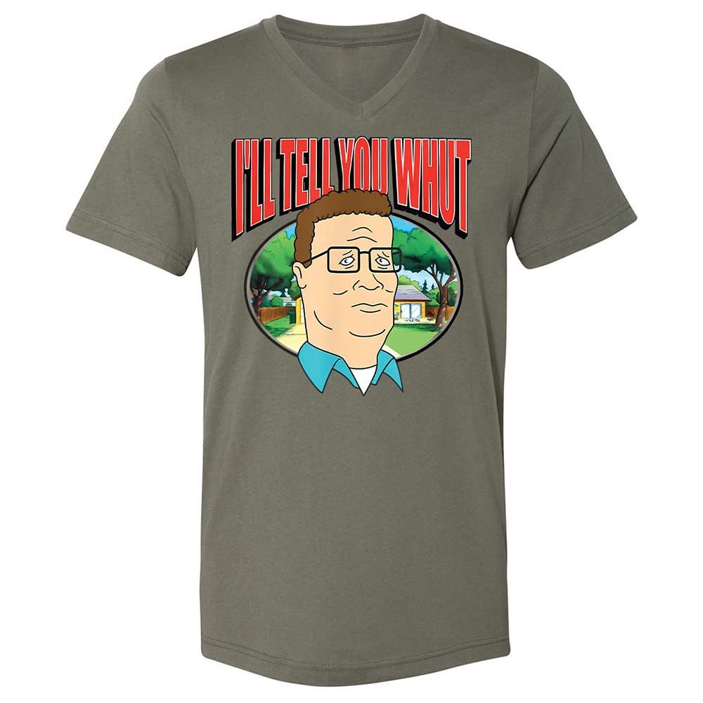 Unisex V-Neck T-Shirt - RHL3F2ME - Military Green - 15