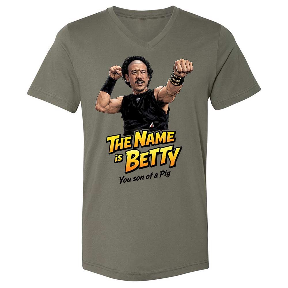 Unisex V-Neck T-Shirt - FEF82XHY - Military Green - 15