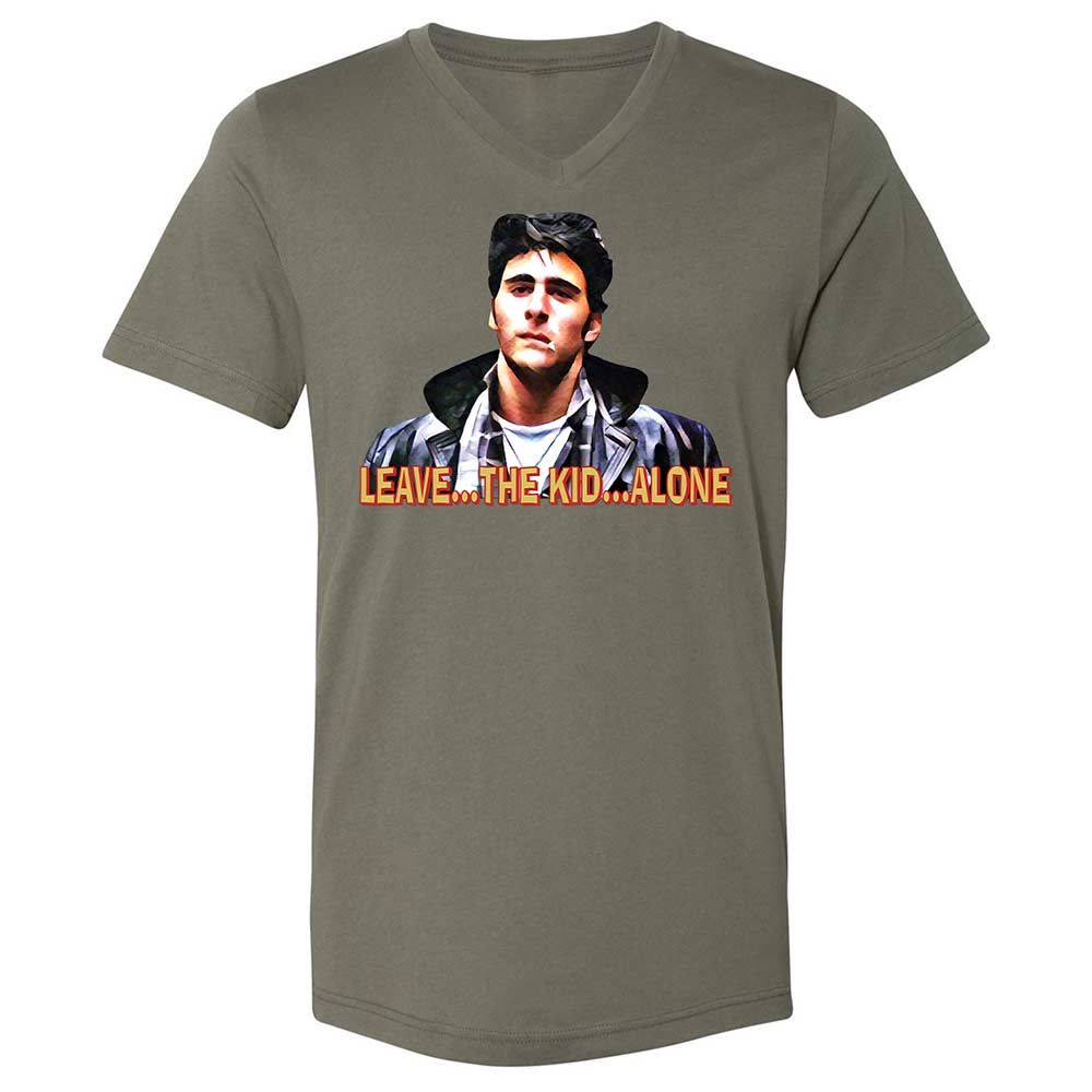 Unisex V-Neck T-Shirt - SLRFQ3WU - Military Green - 15