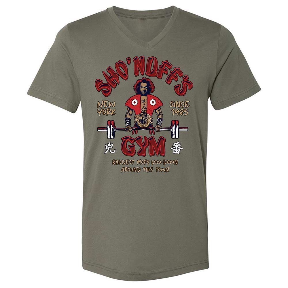 Sho'nuff's Gym - Military Green - 15