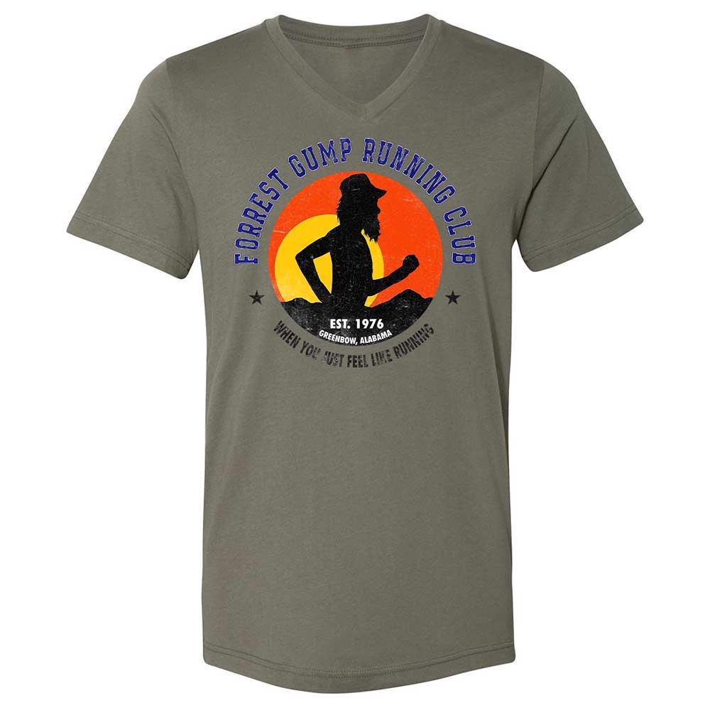 Unisex V-Neck T-Shirt - 5VK5WPBD - Military Green - 15