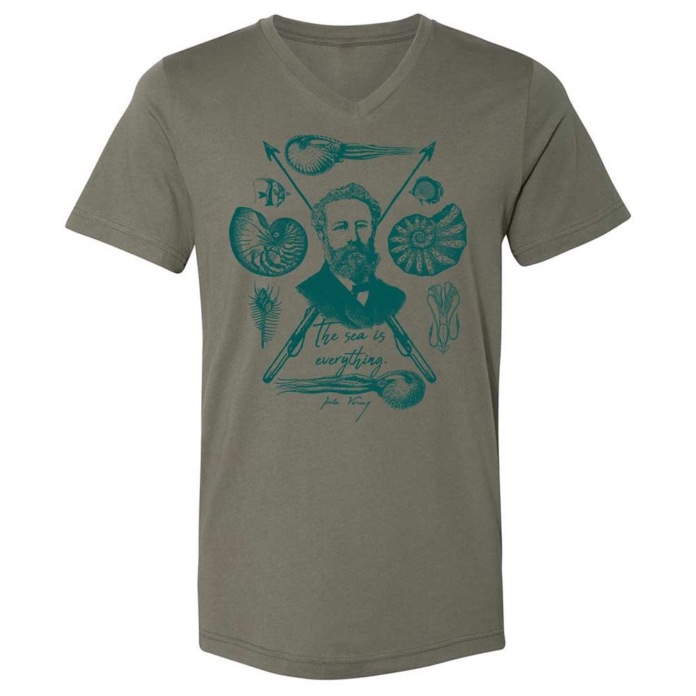 The sea is everything - Military Green - 15