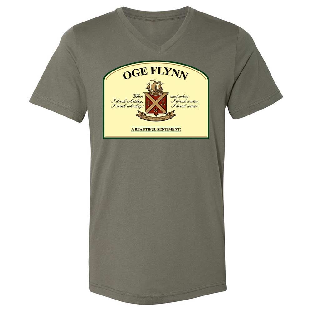 When I drink whiskey, when I drink water - Military Green - 15
