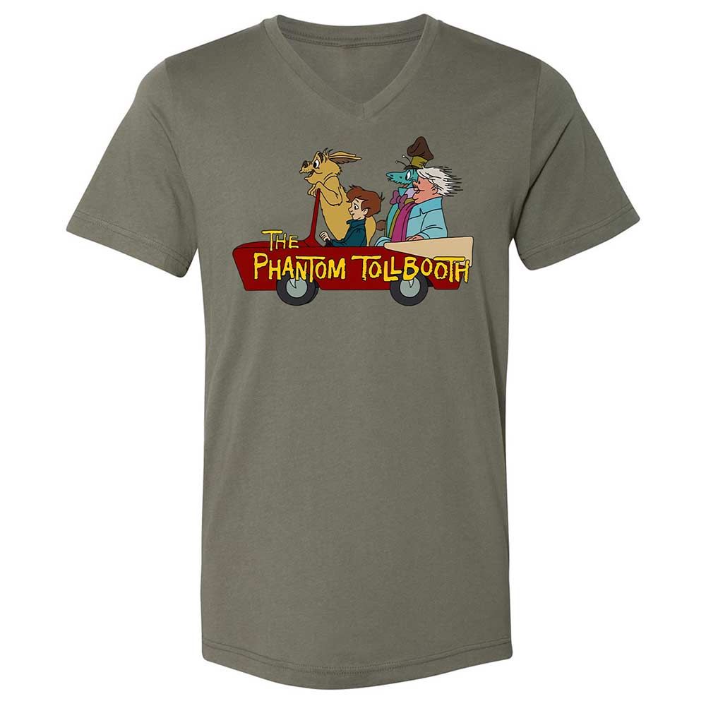 Unisex V-Neck T-Shirt - BRPMXCQW - Military Green - 15