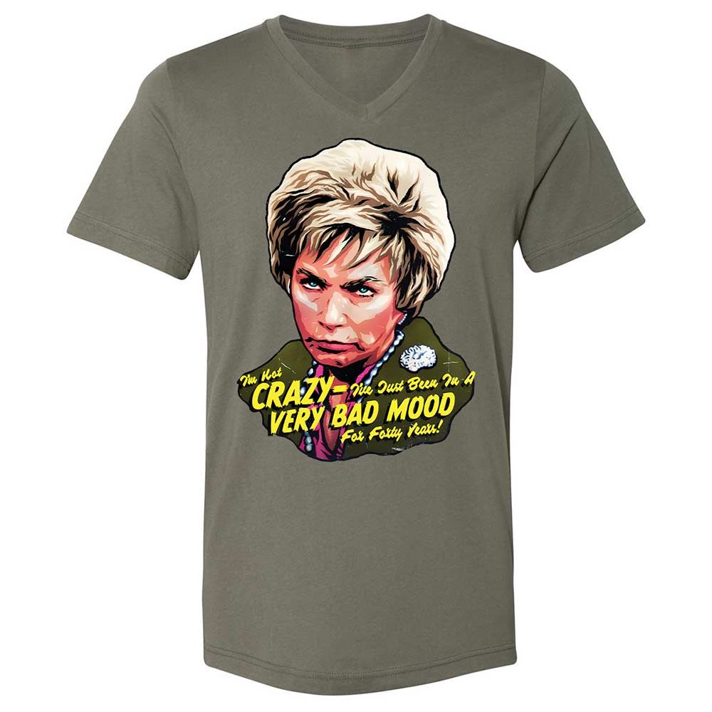 Unisex V-Neck T-Shirt - 9QWY4DFN - Military Green - 15
