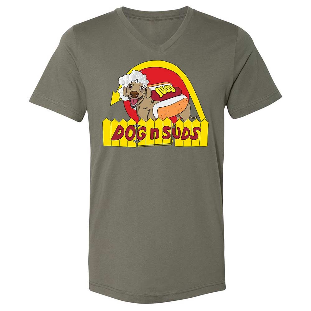 Dog n Suds Dachshund - Military Green - 15