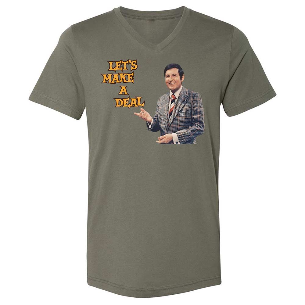Unisex V-Neck T-Shirt - L3T36L9G - Military Green - 15