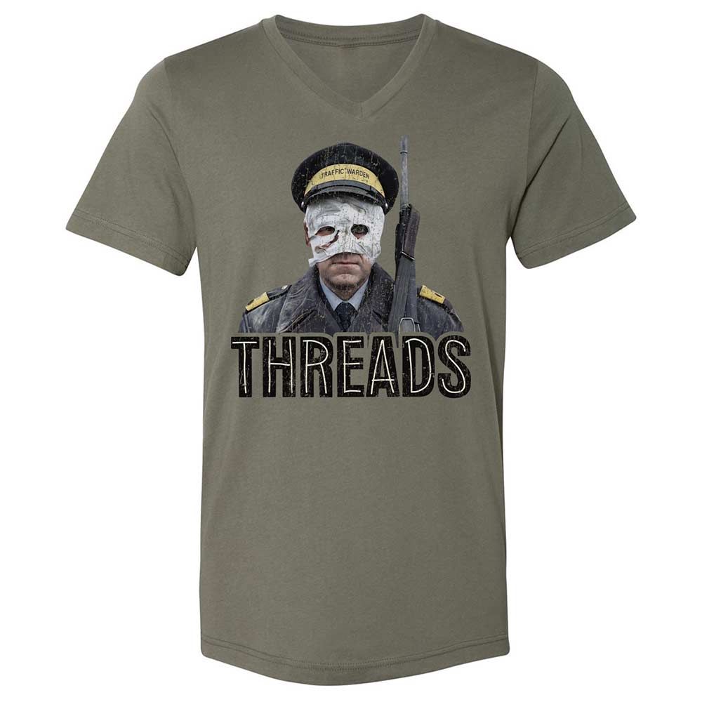 Unisex V-Neck T-Shirt - BMDM164U - Military Green - 15