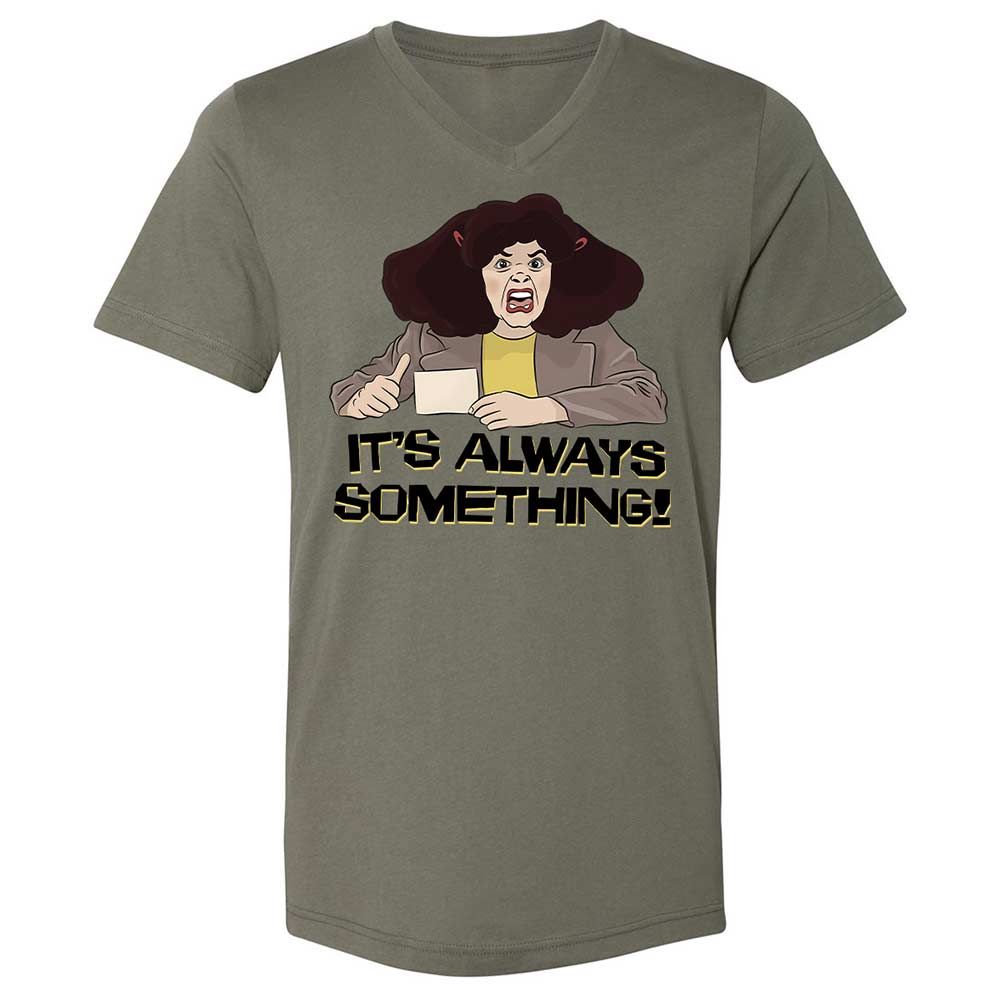 Unisex V-Neck T-Shirt - PC6CZHPD - Military Green - 15