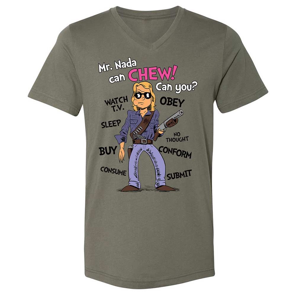 I have come here to chew bubblegum and kick ass - Military Green - 15