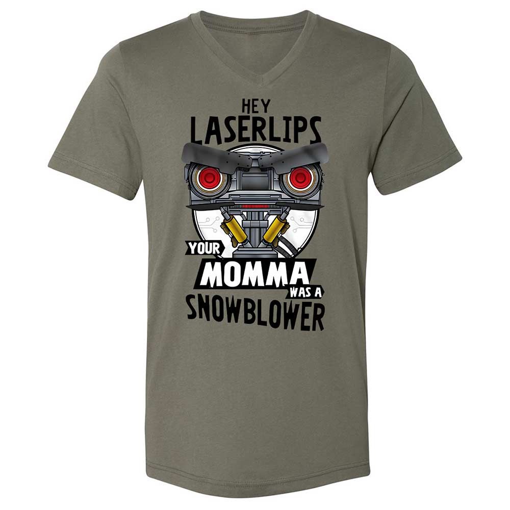 Unisex V-Neck T-Shirt - FC19B7ZG - Military Green - 15