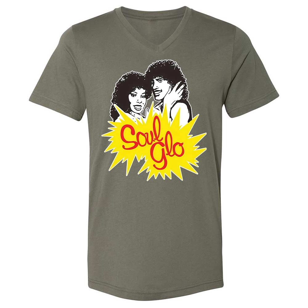 Unisex V-Neck T-Shirt - G96SR6VM - Military Green - 15
