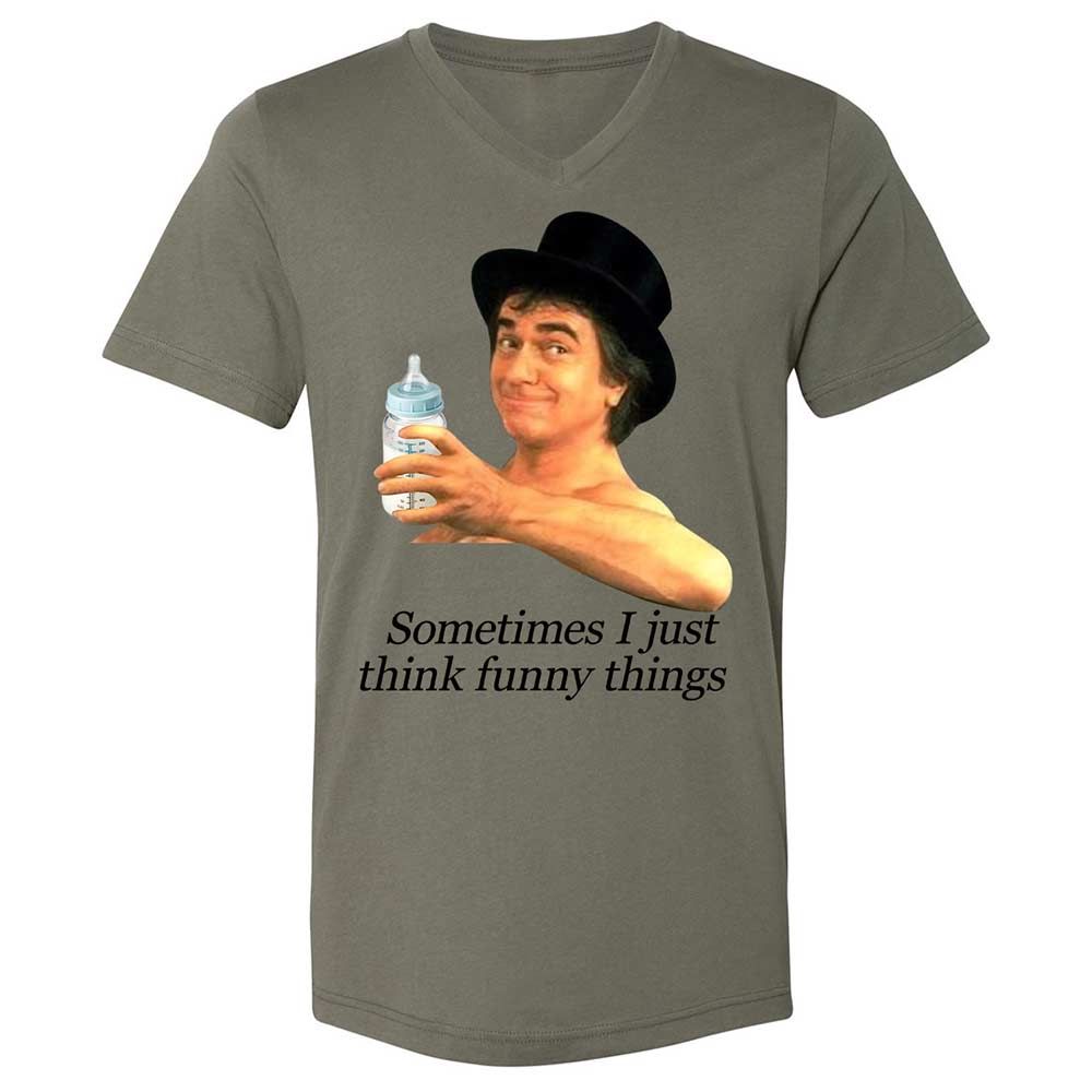 Sometimes I just think funny things - Military Green - 15