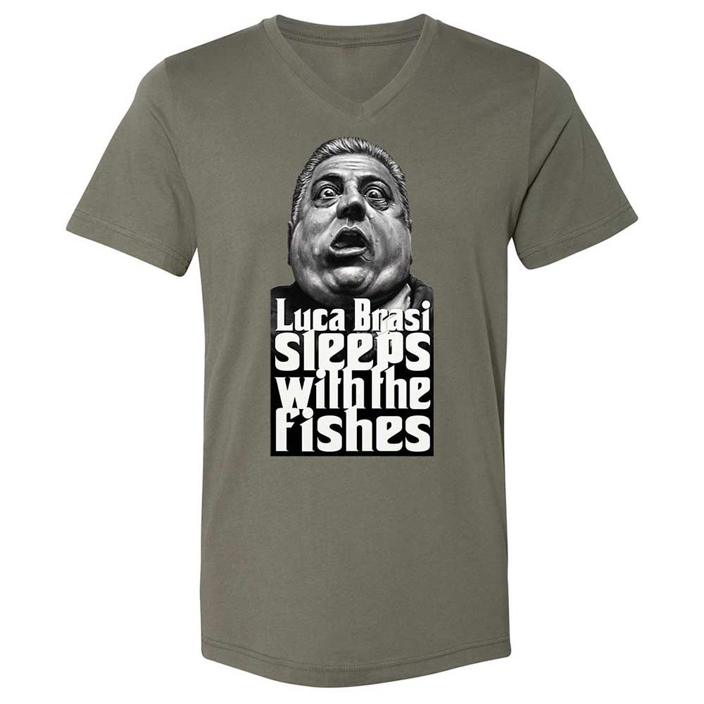 Sleeps with the fishes - Military Green - 15