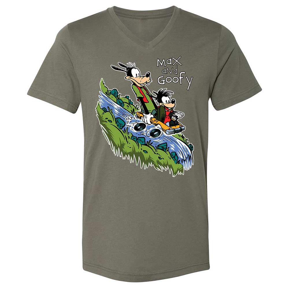 Unisex V-Neck T-Shirt - 6G9PMVRY - Military Green - 15