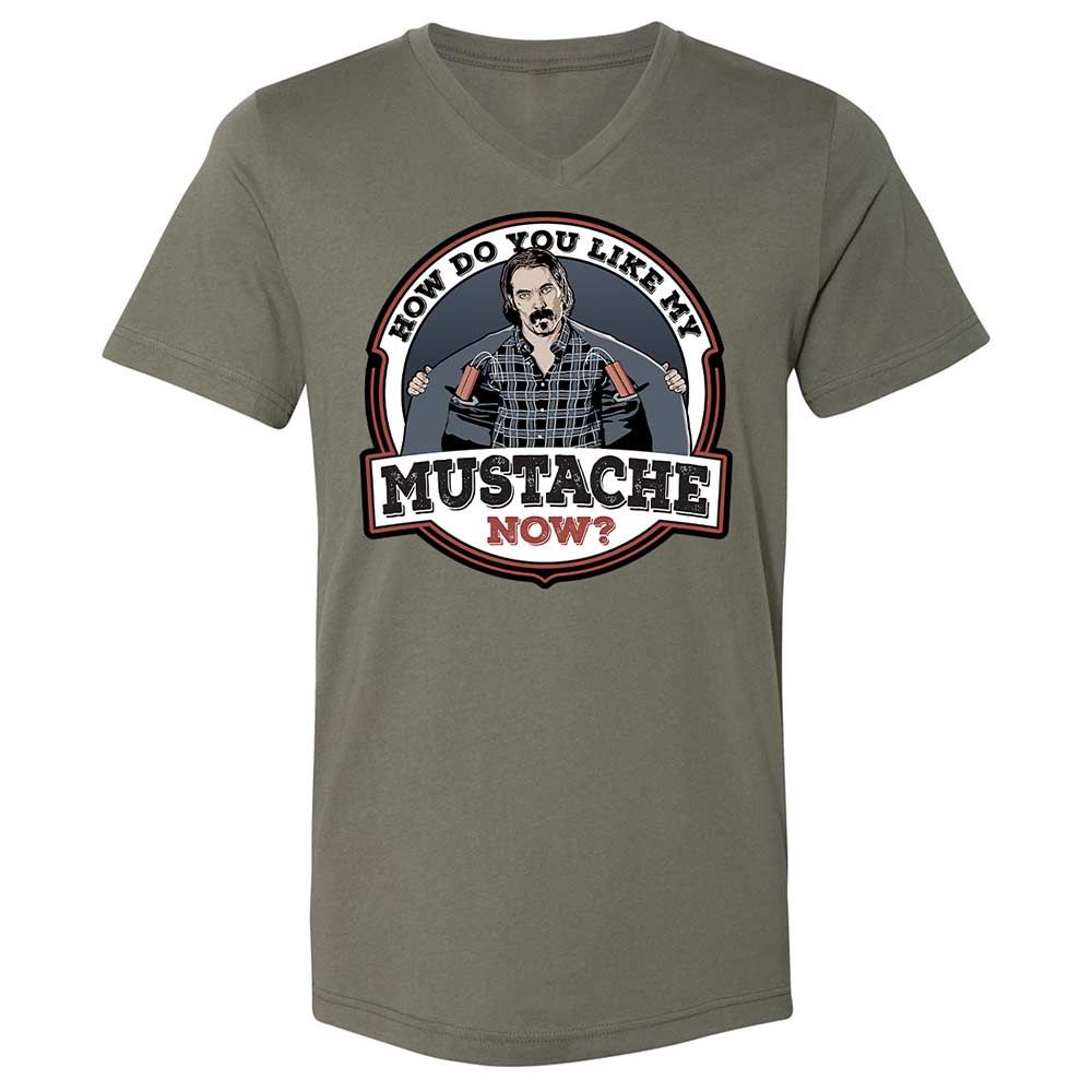 Unisex V-Neck T-Shirt - X9CTGMCC - Military Green - 15