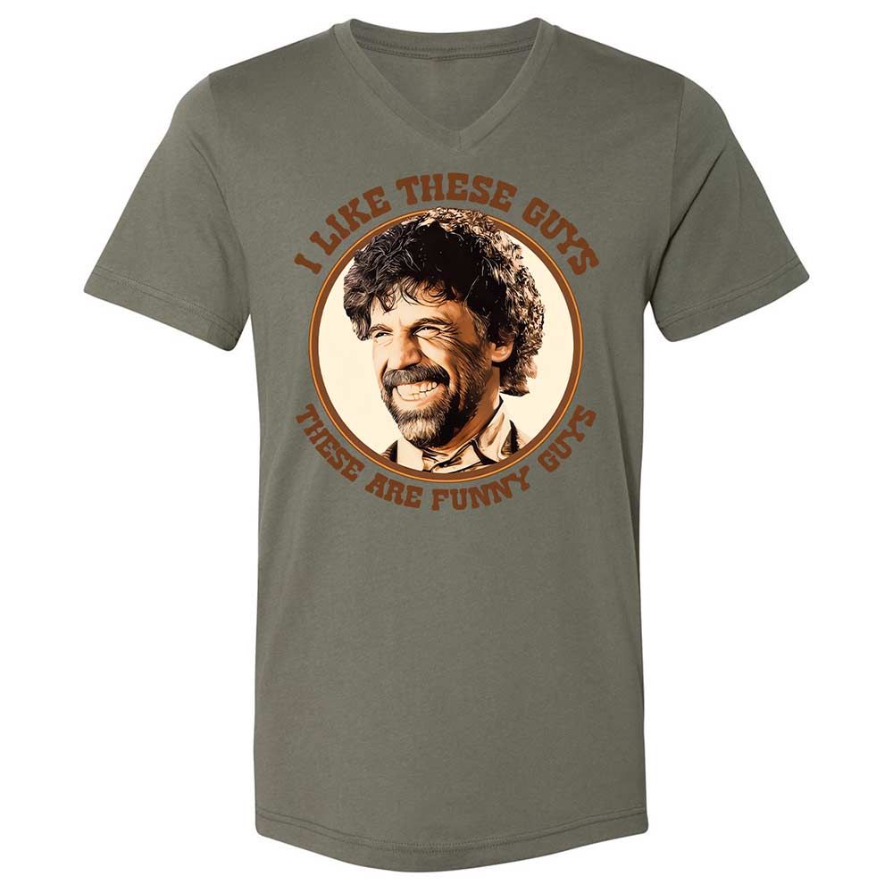 Unisex V-Neck T-Shirt - 9W21RDVR - Military Green - 15