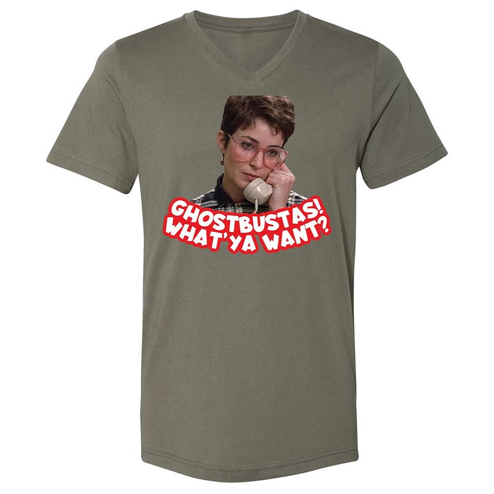Unisex V-Neck T-Shirt - UVW8915Z - Military Green - 15