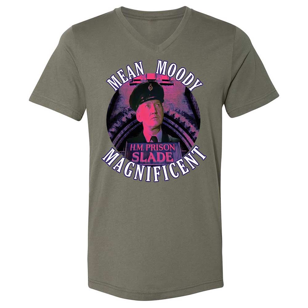 Unisex V-Neck T-Shirt - NR27ARMS - Military Green - 15