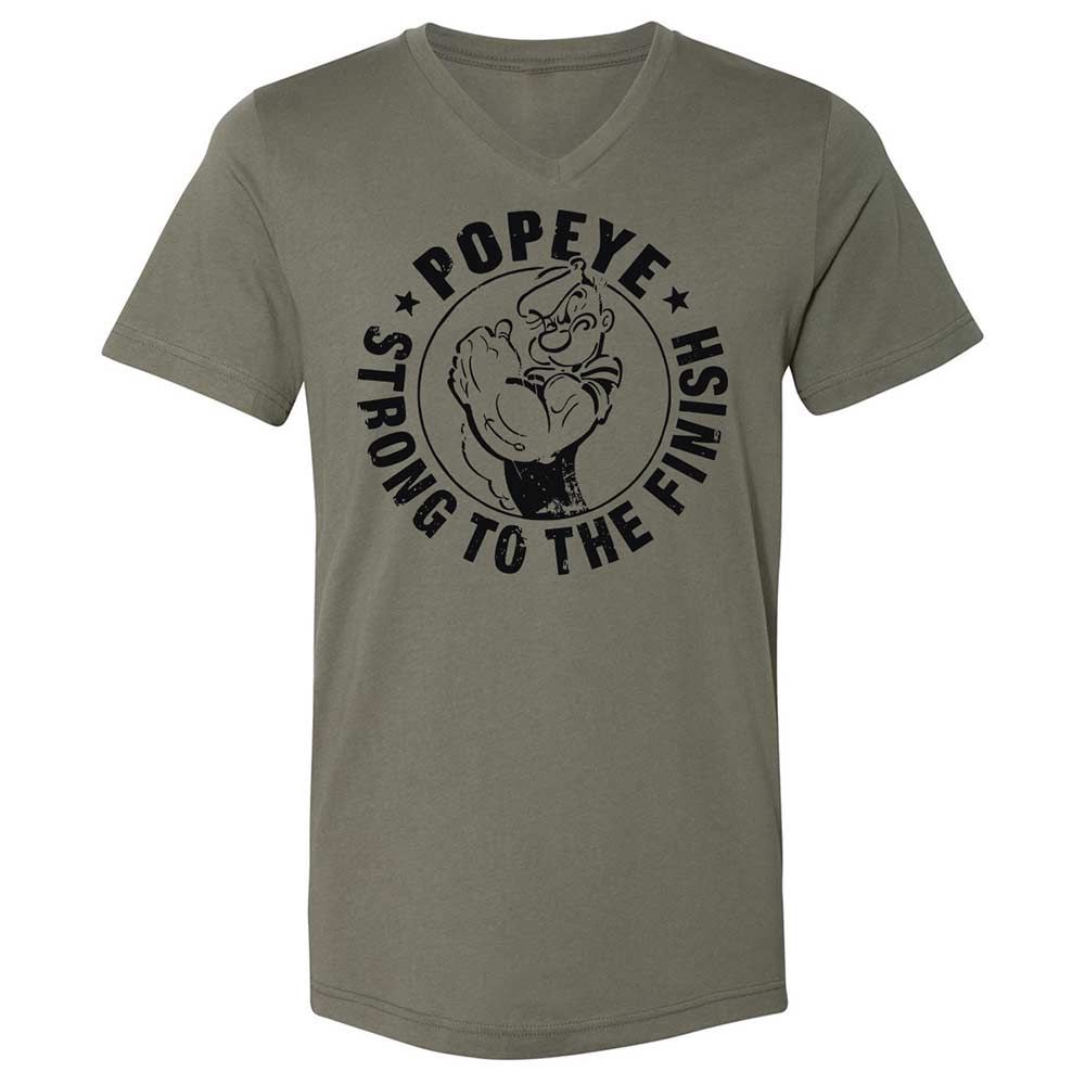 Unisex V-Neck T-Shirt - 76V52N1L - Military Green - 15