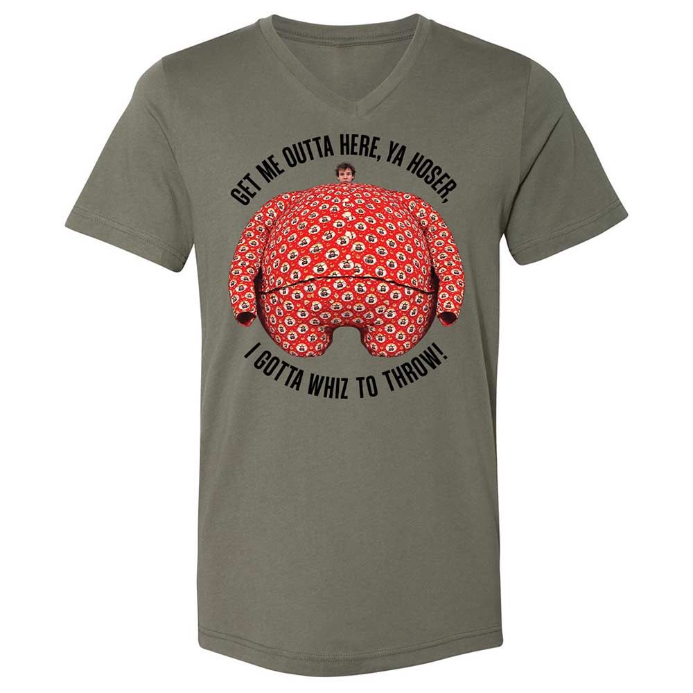 Unisex V-Neck T-Shirt - 2AYWSYSP - Military Green - 15