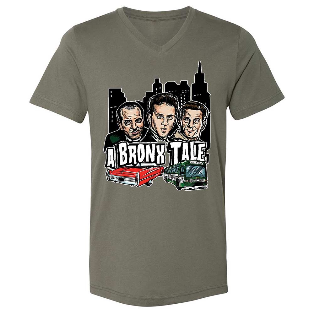 Unisex V-Neck T-Shirt - KCMA9YDB - Military Green - 15